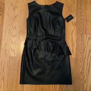 Zara Faux Leather Dress